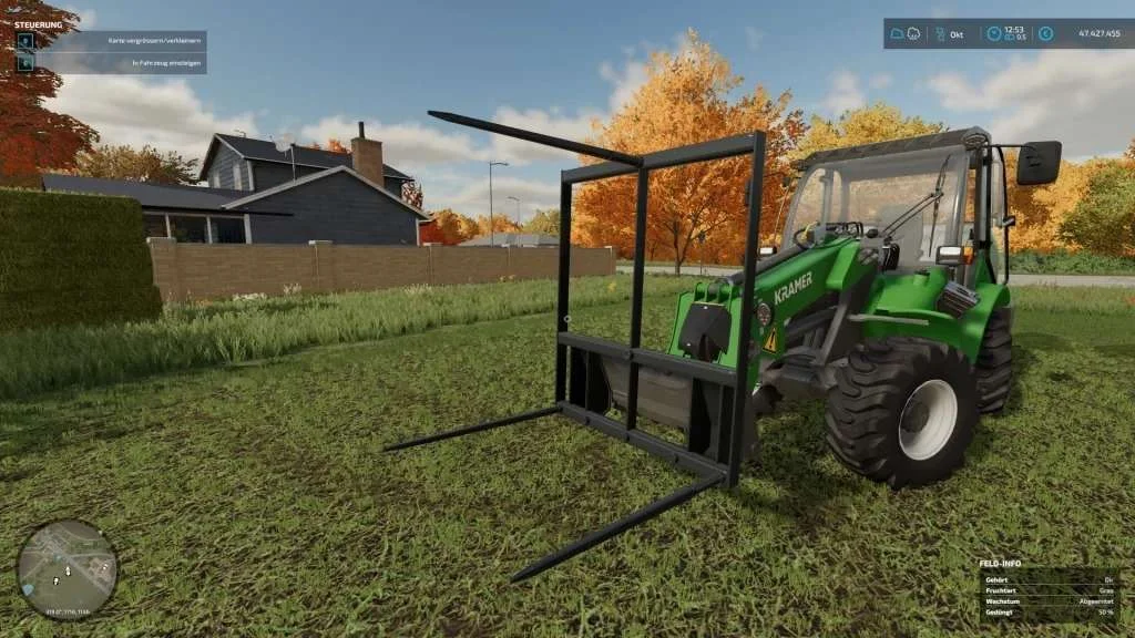 STOLL Frontloader Balefork v1.0.1.1 FS22 FS22 Mod Free Download