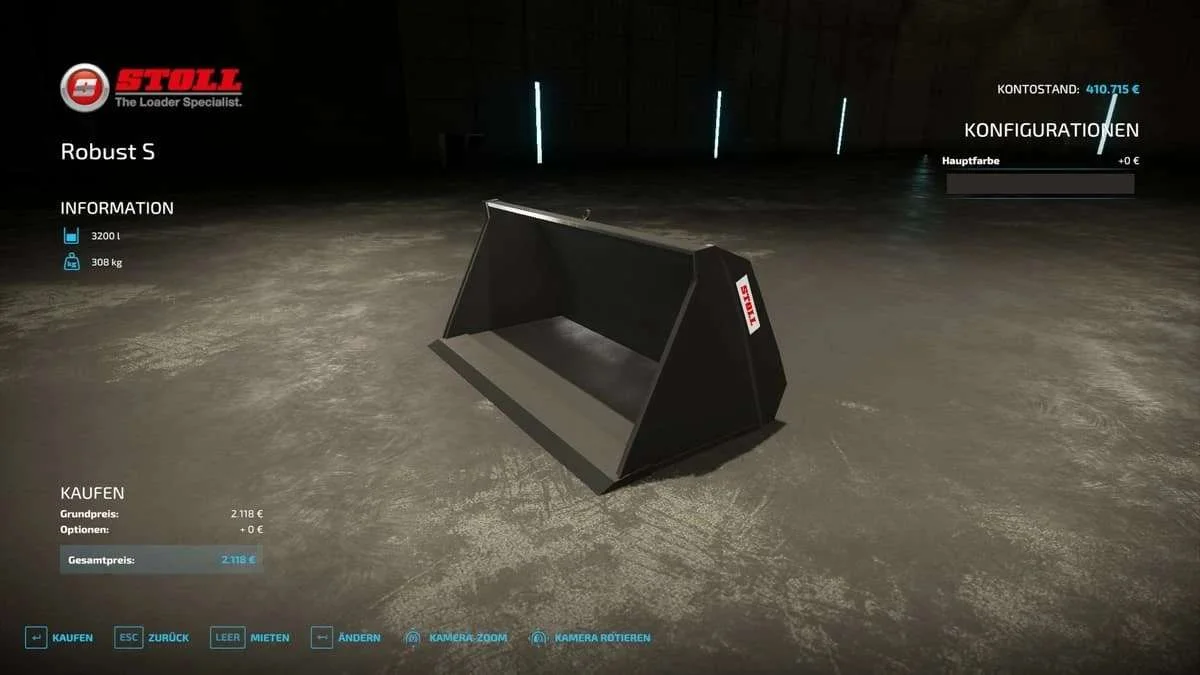 Stoll Robust S v1.0 FS22 FS22 Mod Free Download