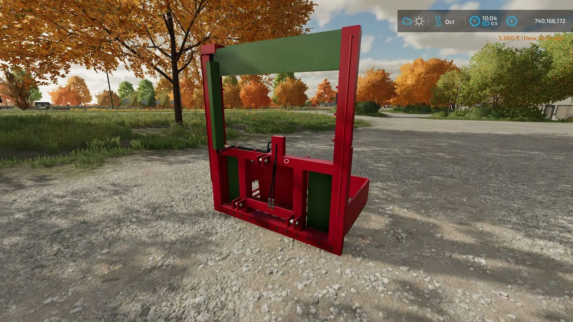 Strautmann Hydrofox Silo Block Cutter v1.0 FS22 FS22 Mod Free Download
