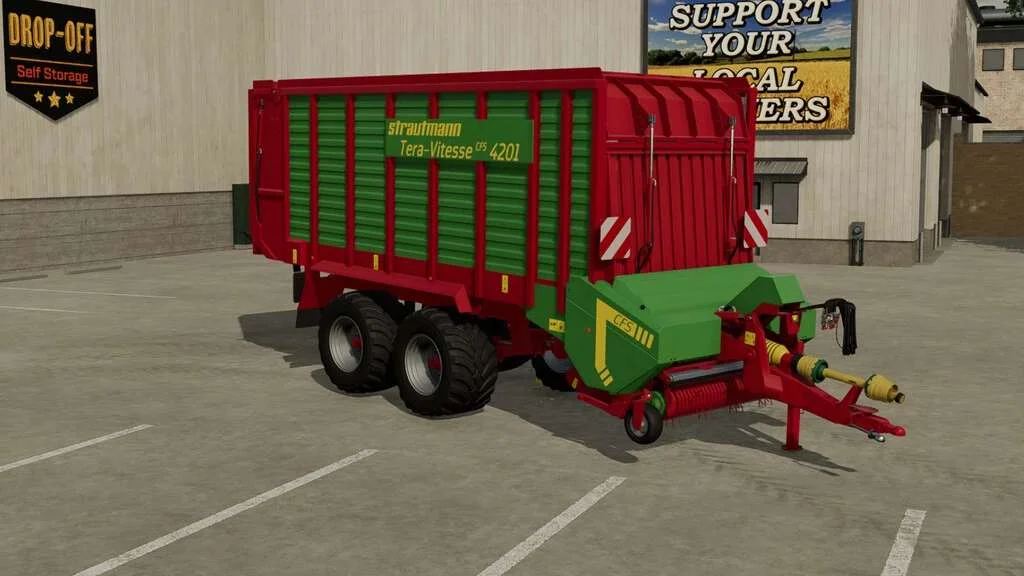 Strautmann Tera-Vitesse CFS 4201 v1.0 FS22 FS22 Mod Free Download
