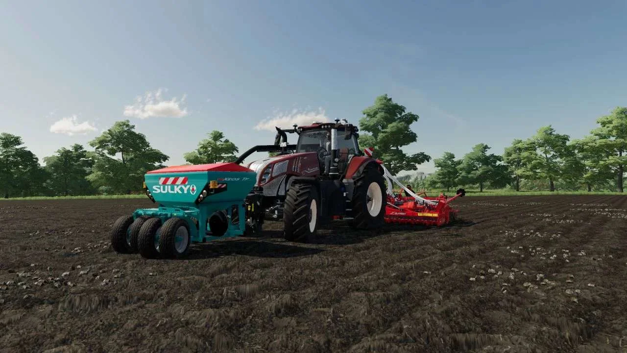 Sulky Xeos Front v1.0 FS22 FS22 Mod Free Download
