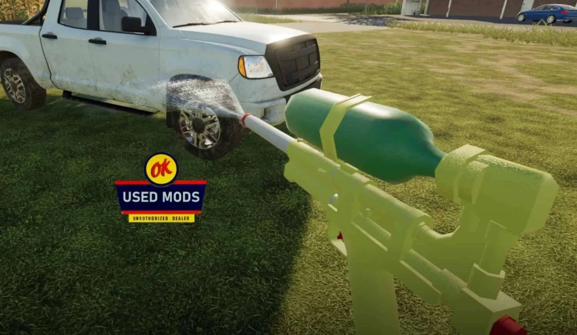 SuperSoaker – Portable Pressure Washer v1.0 FS22 FS22 Mod Free Download