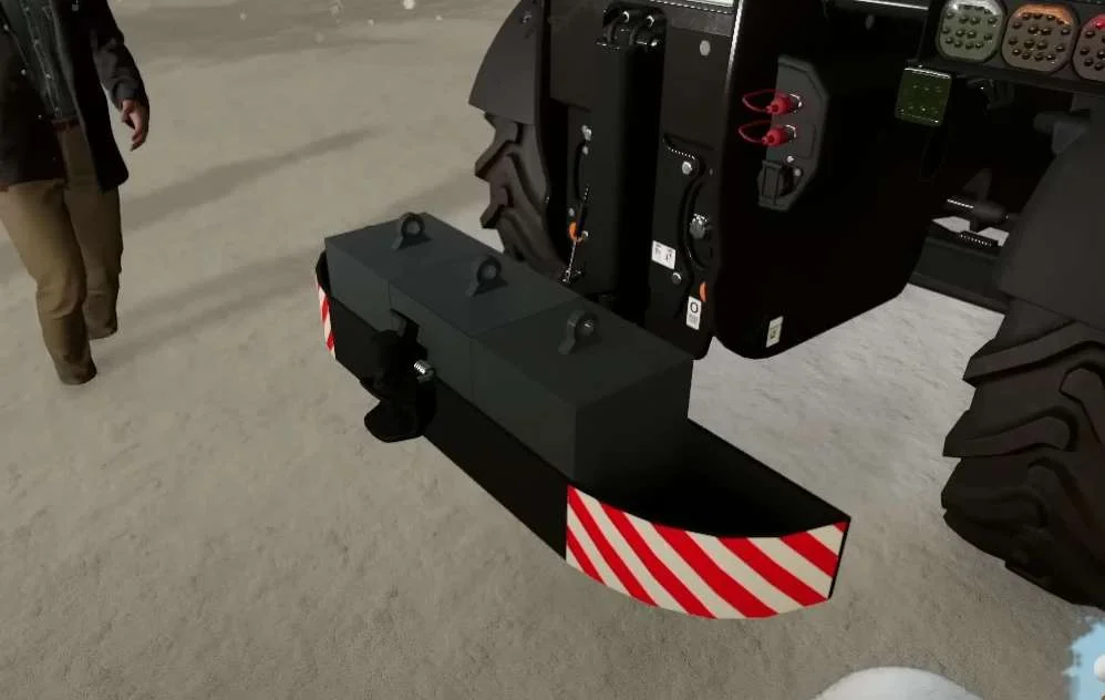 Teleloader Weight 1000-3300kg v1.0 FS22