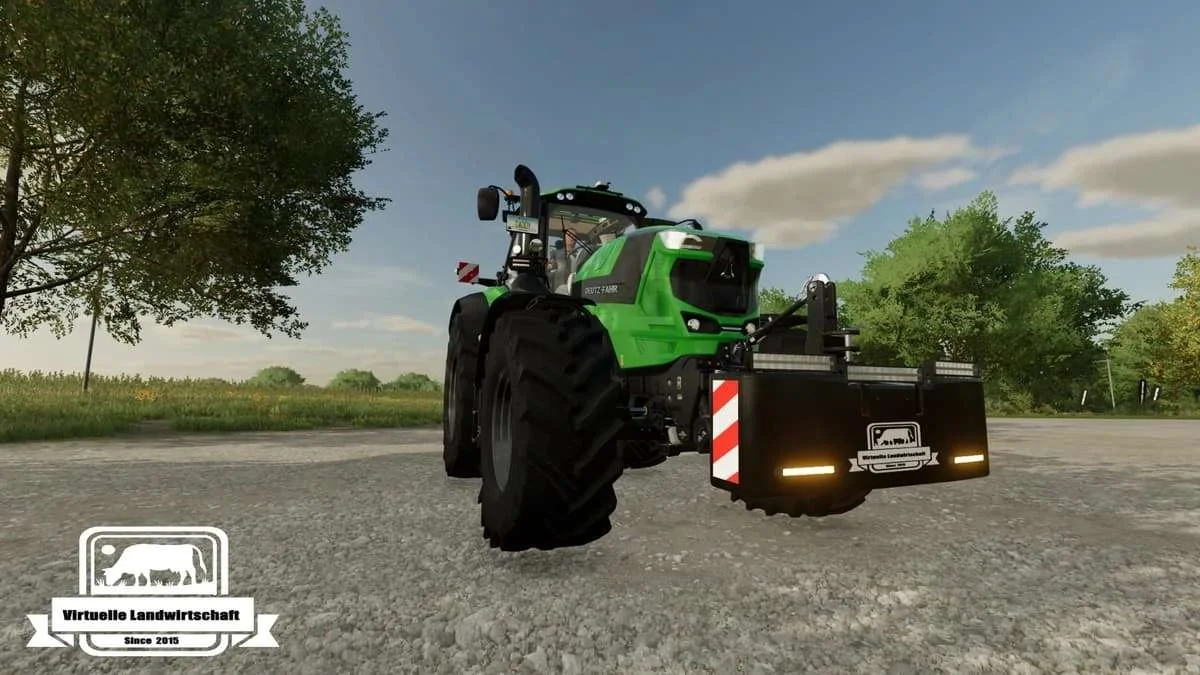 Tenwinkel Gewicht 2500kg v1.0 FS22 FS22 Mod Free Download