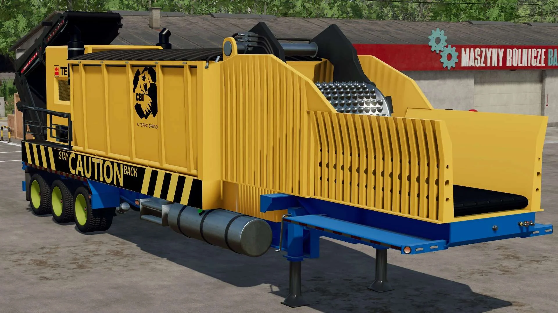 Terex CBI Magnum Force Wood Chipper v1.0 FS22