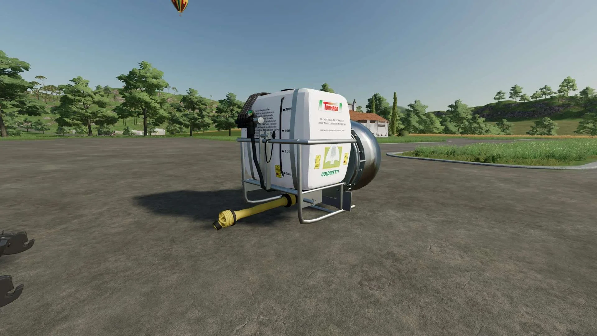 Tornado Vineyard v1.0 FS22 FS22 Mod Free Download