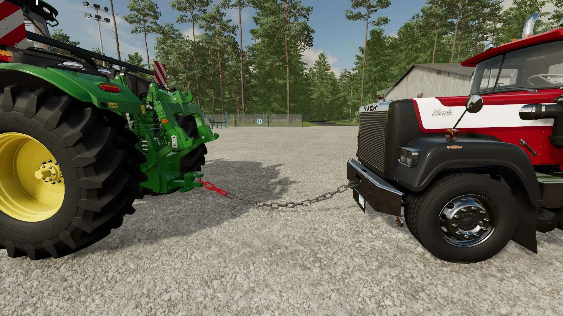 Towing Chain With Hook v1.0 FS22 FS22 Mod Free Download