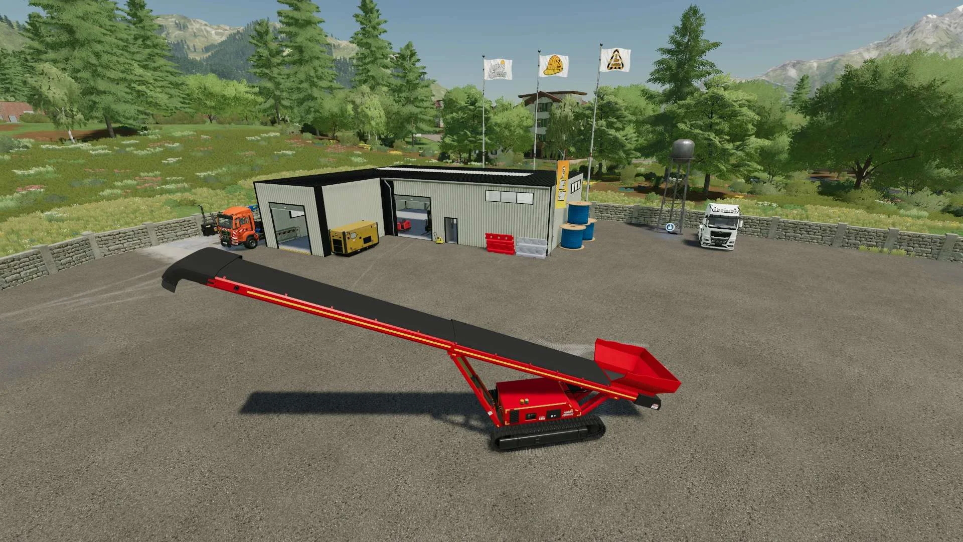 Tracked Belt Conveyor v1.0 FS22 FS22 Mod Free Download