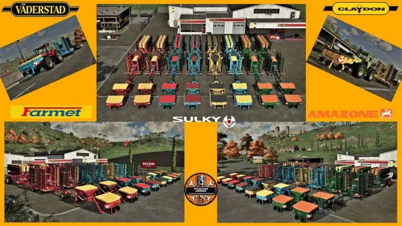 Tractor Pool Drilling Pack v3.0 FS22 FS22 Mod Free Download
