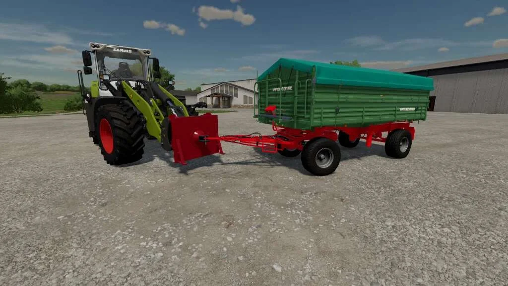 Trailer Adapter For Wheel Loaders v1.0 FS22 FS22 Mod Free Download