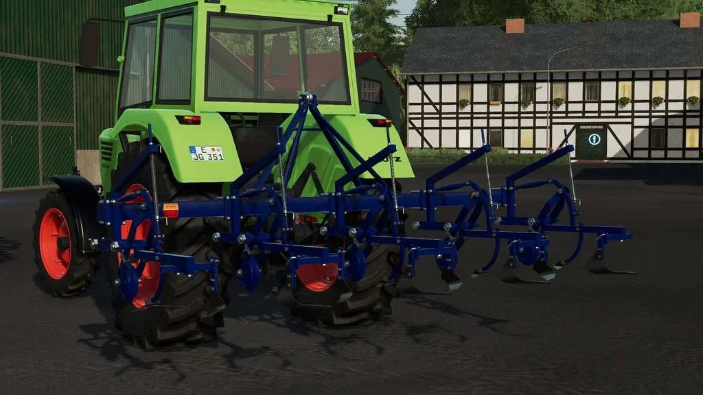 Tupanjac Weeder 4 Row v1.0 FS22 FS22 Mod Free Download