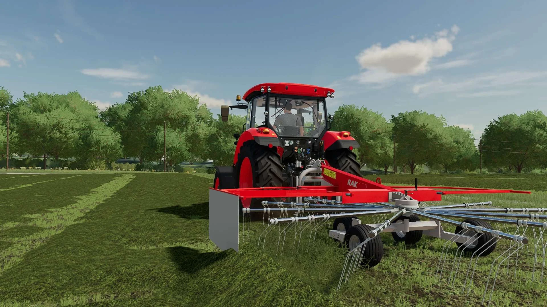 Unia Rak 1.12 windrower v1.0 FS22 FS22 Mod Free Download