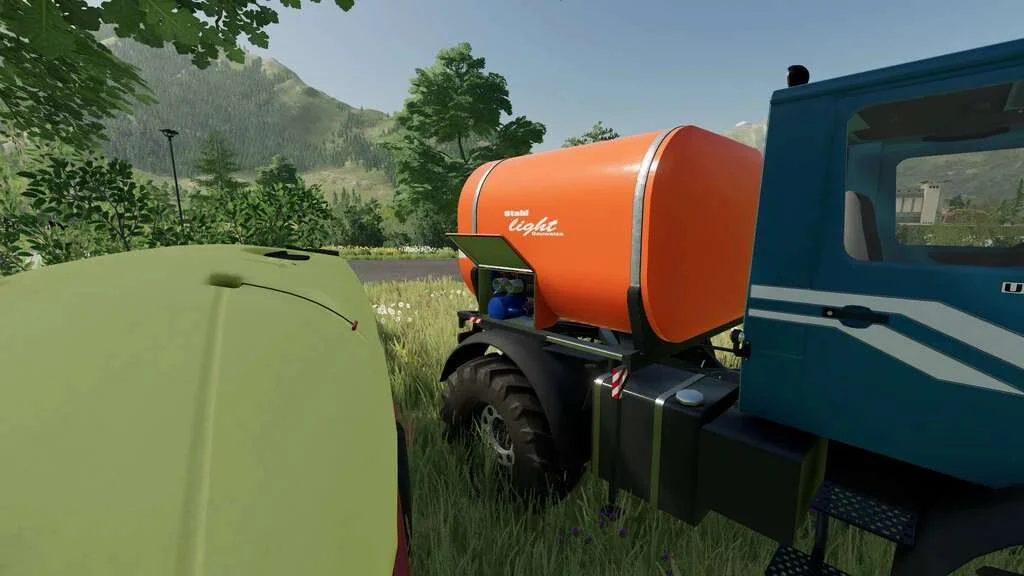 Unimog Build Up Tanks v1.2.5 FS22