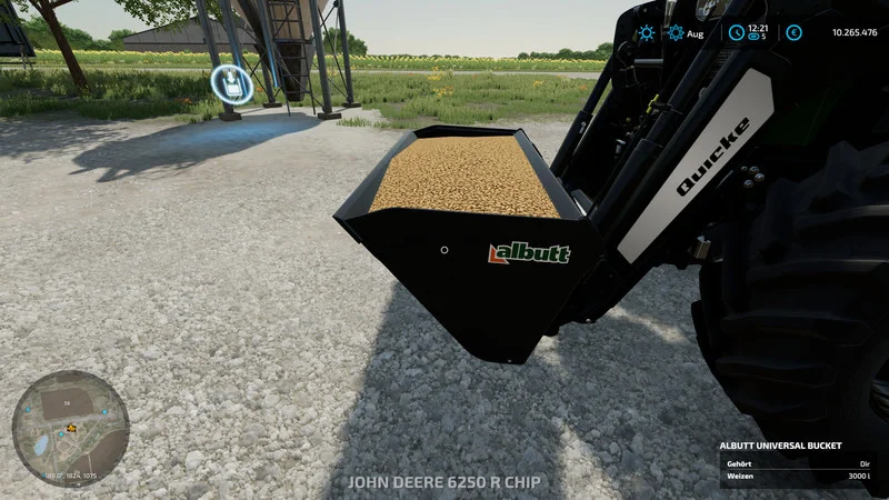 Universal shovel V1.0.0.1 FS22 FS22 Mod Free Download