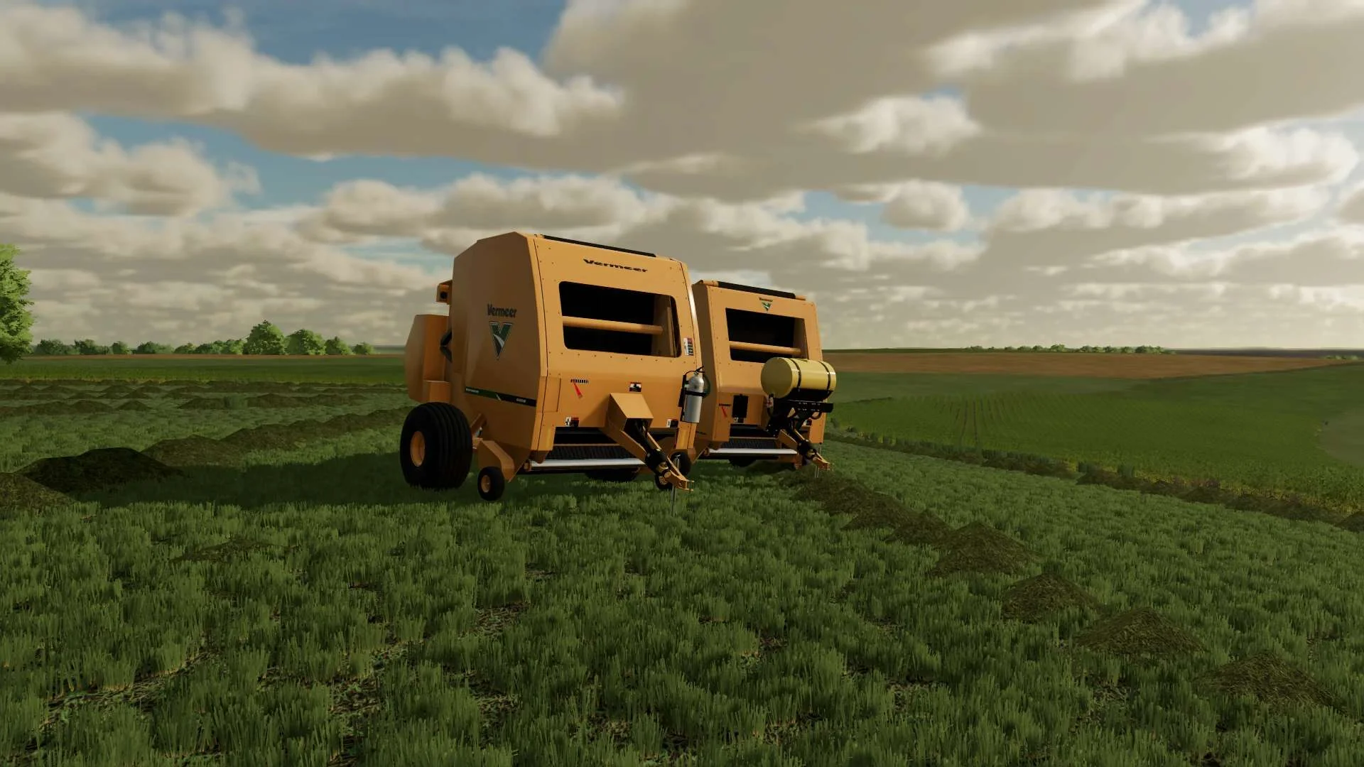 Vermeer 605N, 605M Baler v1.0 FS22 FS22 Mod Free Download