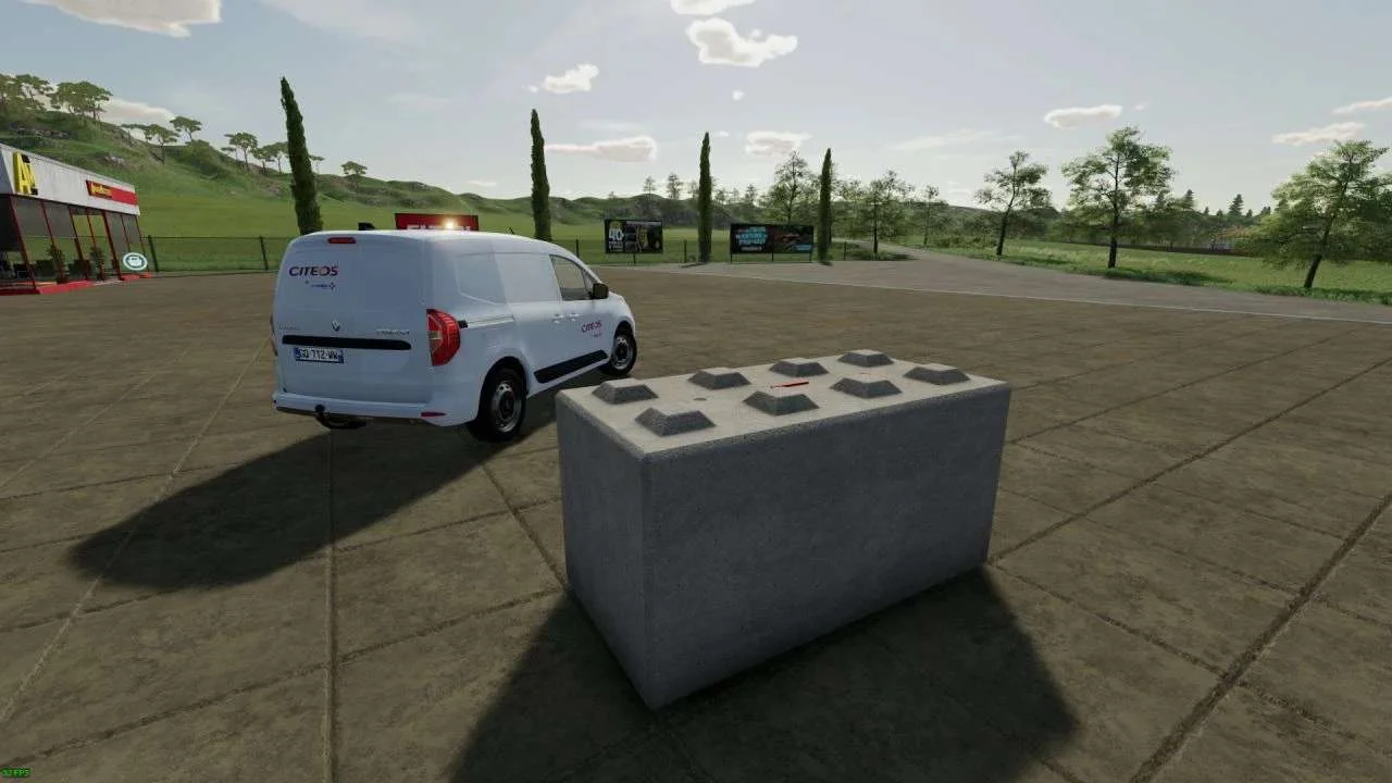 Vigibloc concrete 2m v1.0 FS22