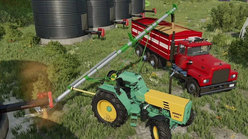 Vintage Auger Pack v1.0 FS22 FS22 Mod Free Download