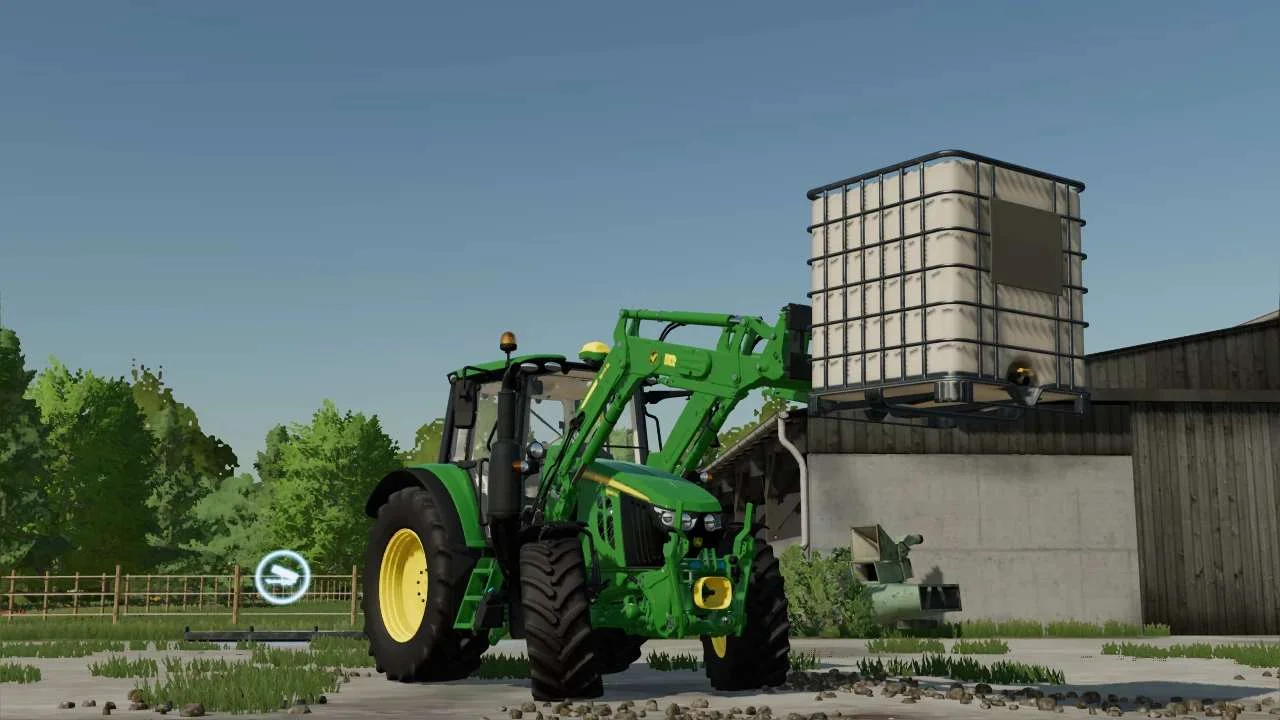 Water tank + fork v1.0 FS22 FS22 Mod Free Download