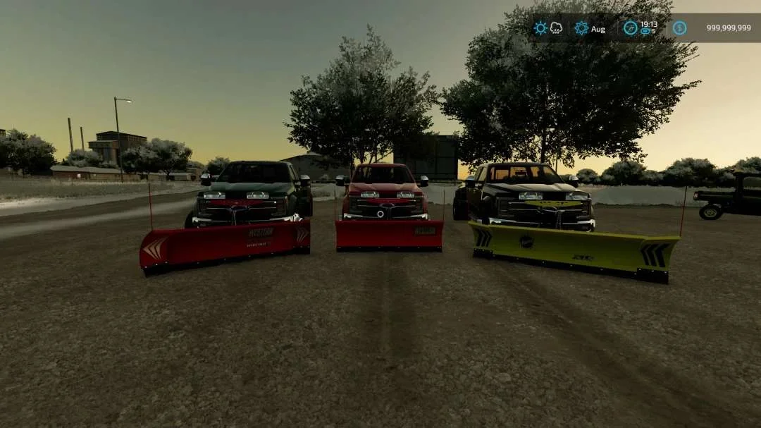 Wester Snow Plow Pack v1.1 FS22 FS22 Mod Free Download