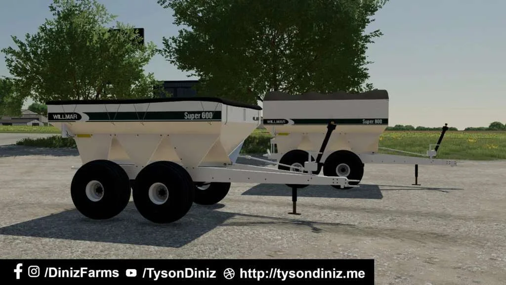 WILLMAR S600/S800 FERTILIZER SPREADERS v1.0 FS22 FS22 Mod Free Download