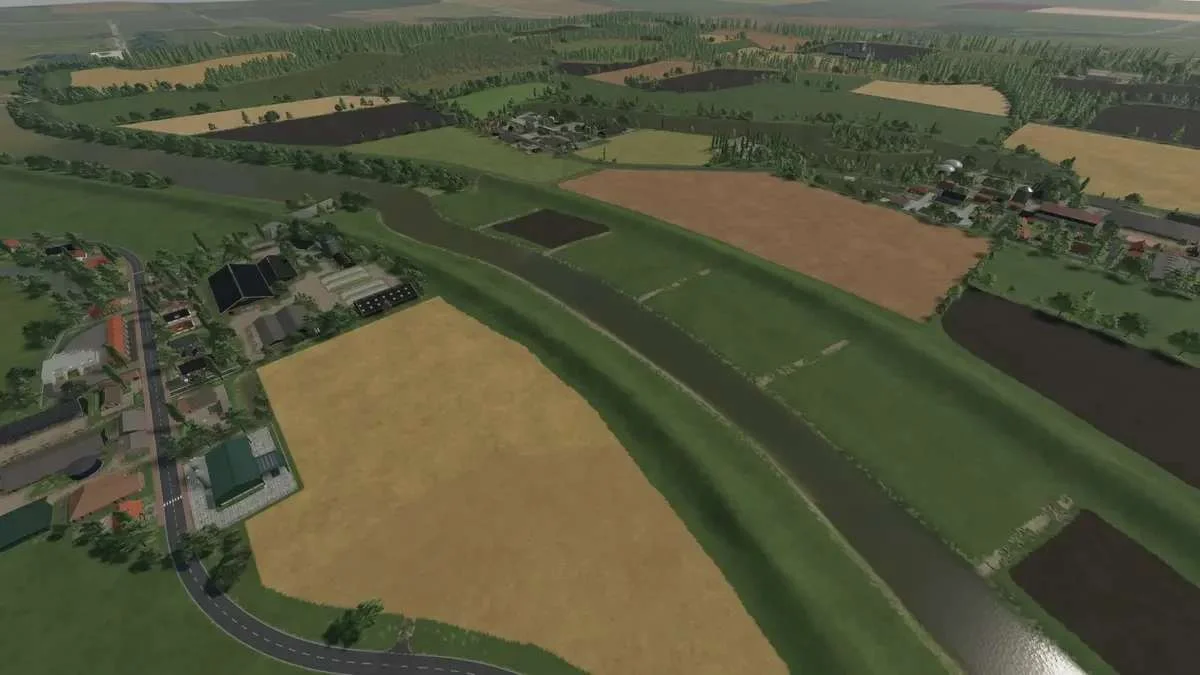 Achtern Diek Map v5.0 FS22 FS22 Mod Free Download