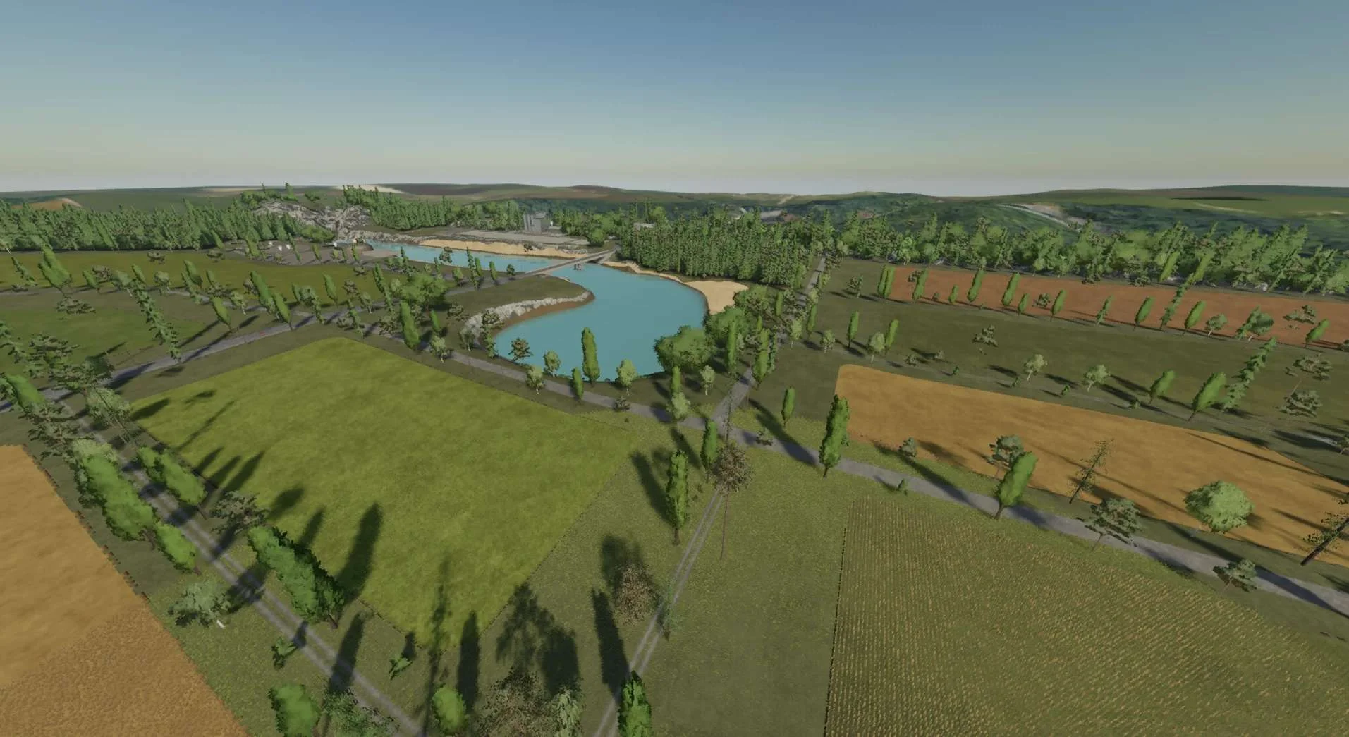 Across The Ditch v1.0 FS22 FS22 Mod Free Download