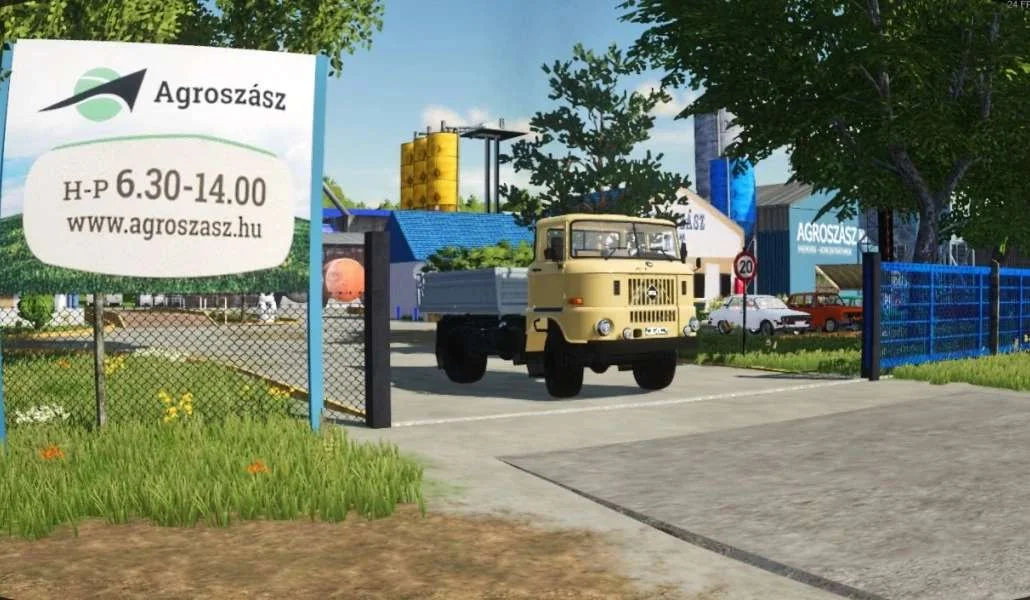Agroszász map v1.1 FS22 FS22 Mod Free Download