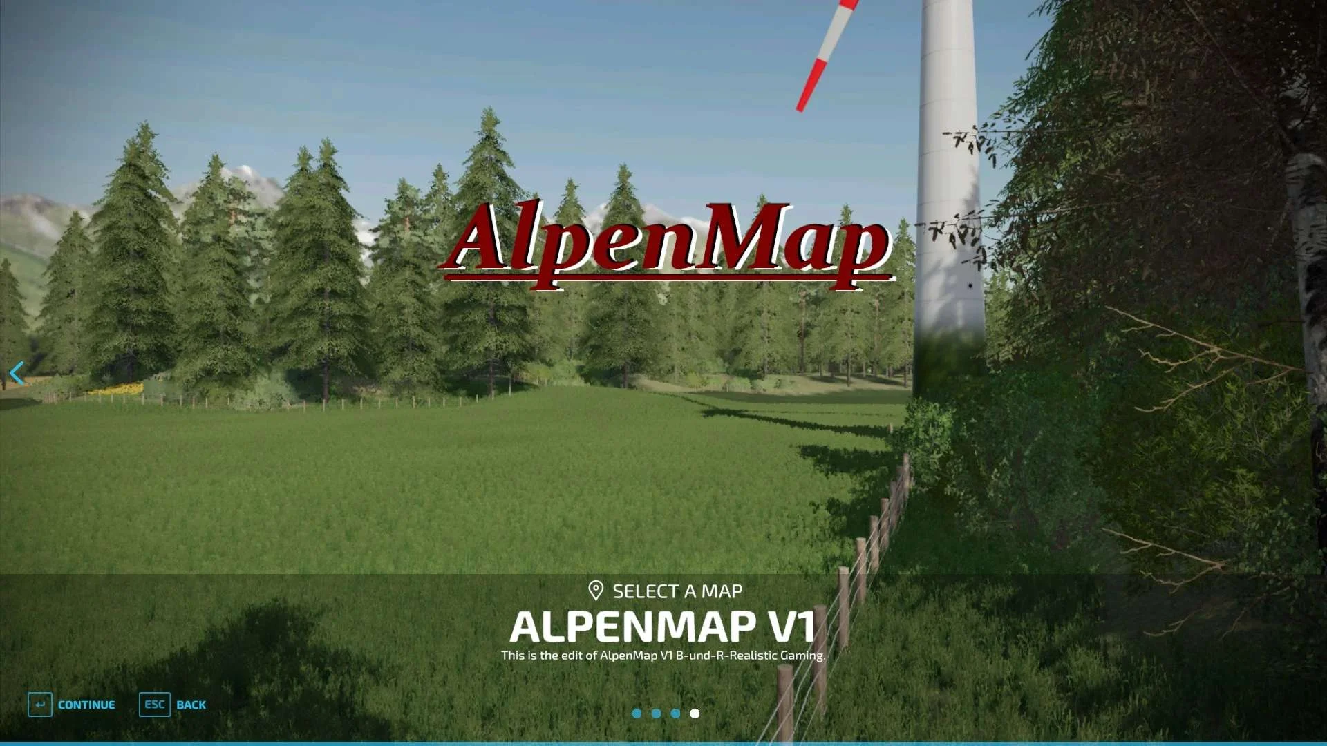 Alpen Map v1.0.0.1 FS22 FS22 Mod Free Download