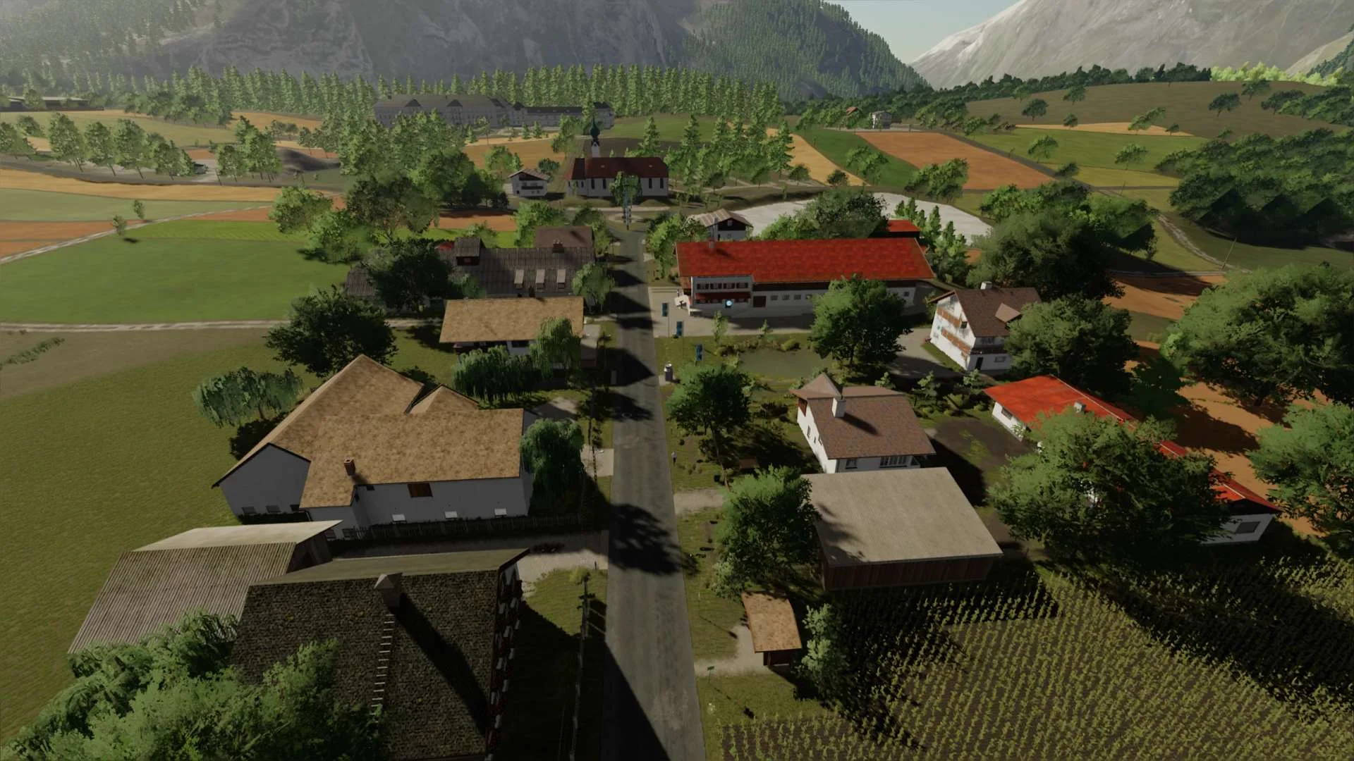Alpenvorland Map v0.88 FS22 FS22 Mod Free Download