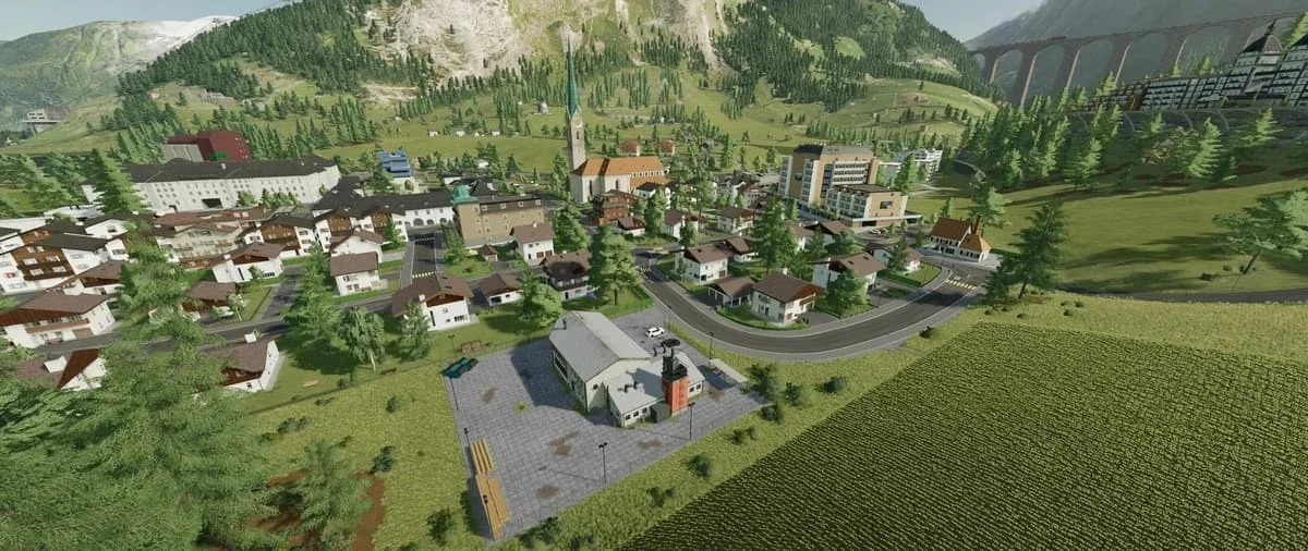 Alpine Panorama SE v1.0 FS22 FS22 Mod Free Download