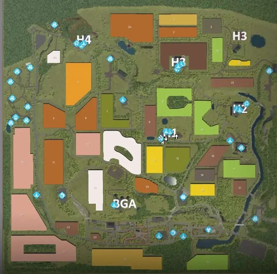 Altenhausen Map v1.0 FS22 FS22 Mod Free Download