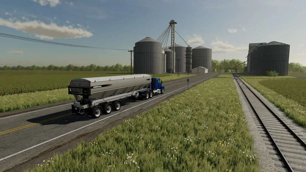 American Farmlands v1.0 FS22 FS22 Mod Free Download