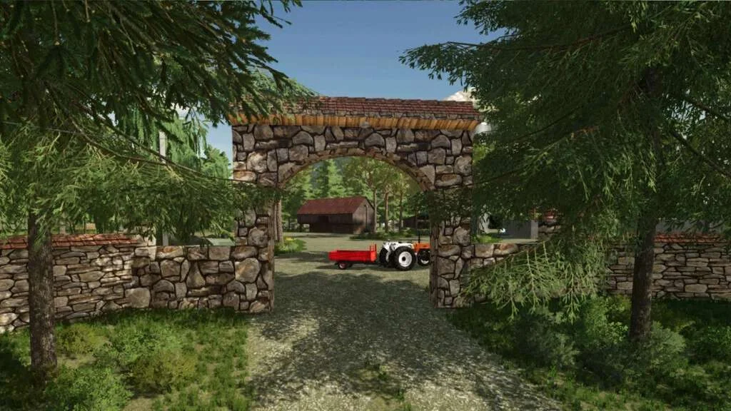 Between The Mounts v1.0 FS22 FS22 Mod Free Download