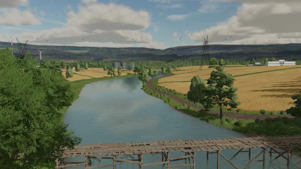 Black River Map v1.0 FS22 FS22 Mod Free Download