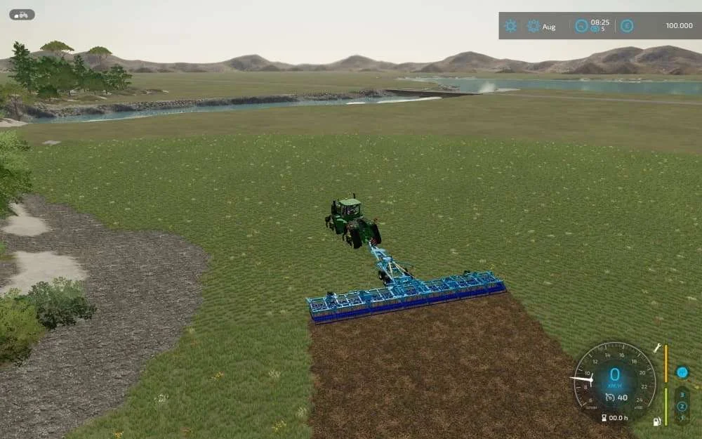 Brachland / Wasteland 4-fach map v1.0 FS22 FS22 Mod Free Download