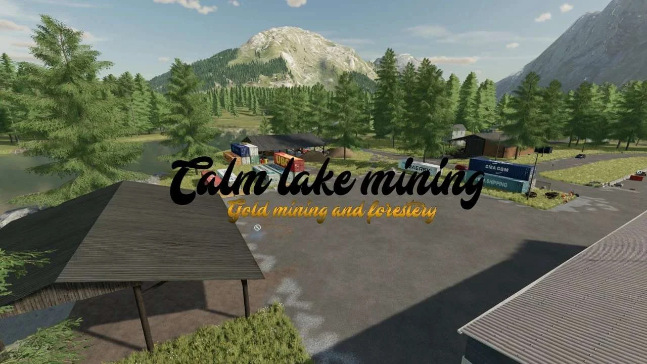 Calm Lake Mining TP v1.0 FS22 FS22 Mod Free Download