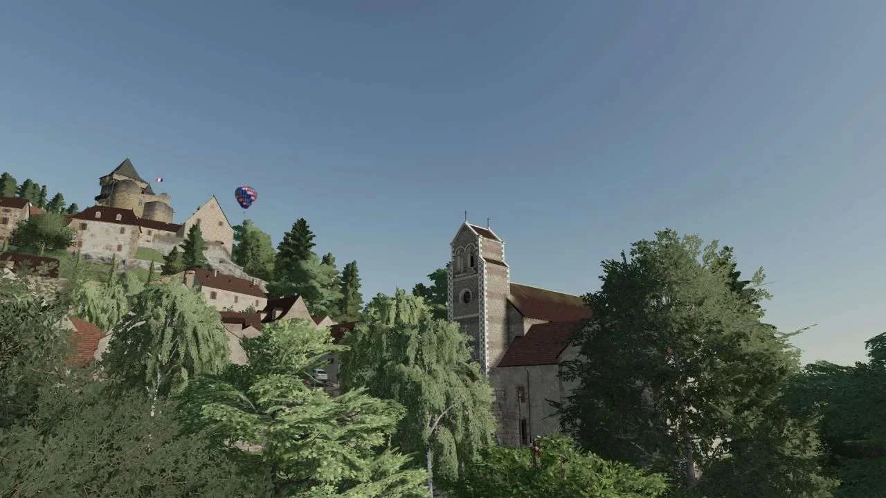 CASTELNAUD Map v1.2 FS22 FS22 Mod Free Download