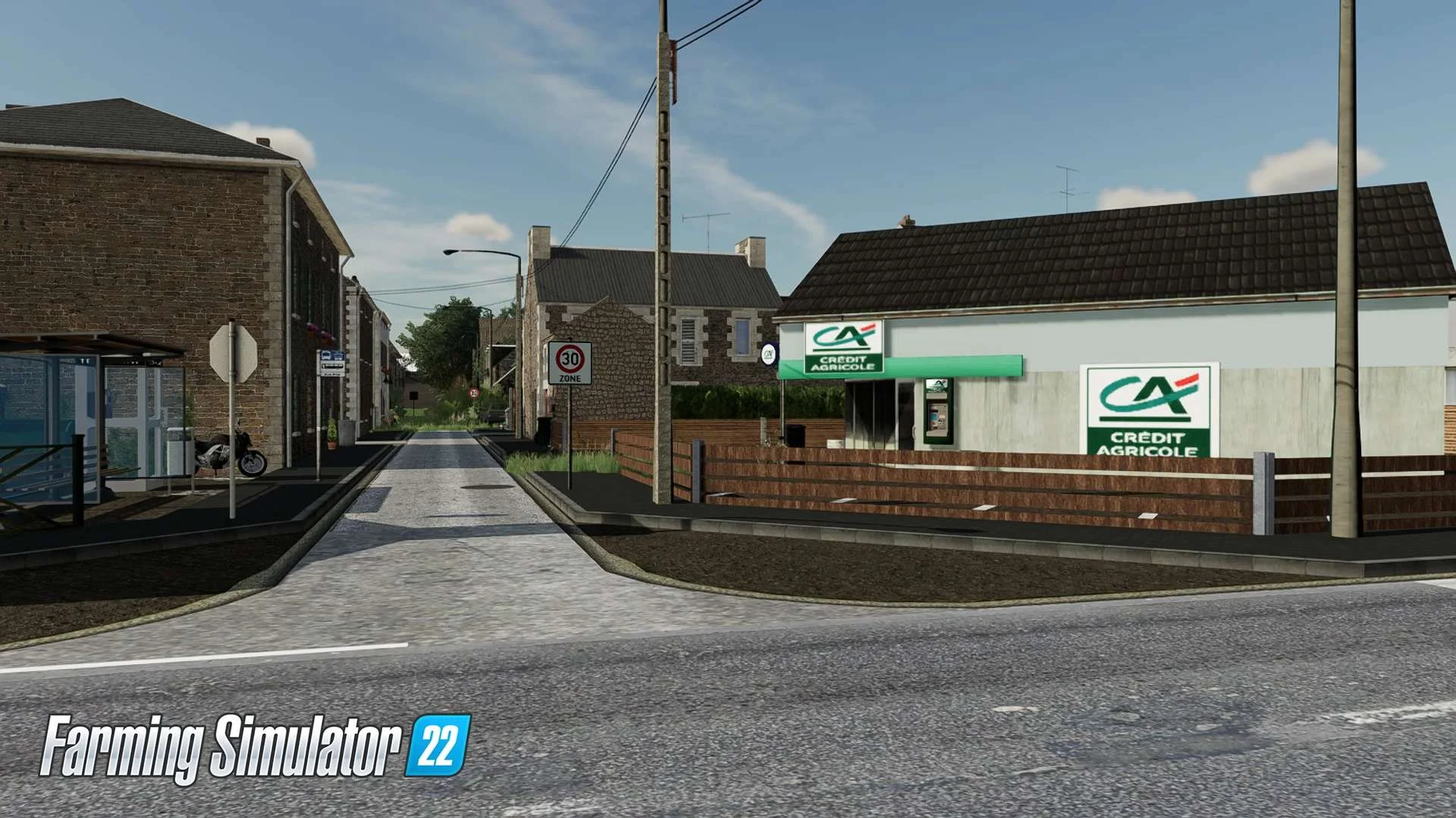 City under Ferté MAP v1.0 FS22 FS22 Mod Free Download