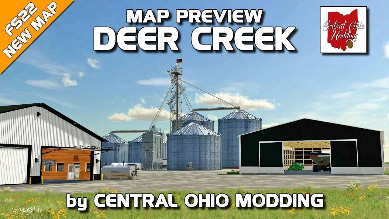 Deer Creek v2.0 FS22 FS22 Mod Free Download