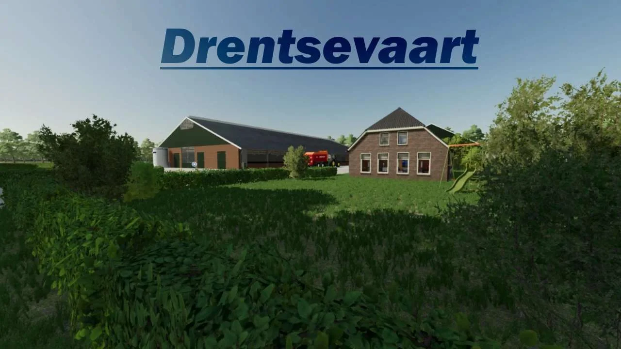 DrentseVaart Map V1.1.1 FS22 FS22 Mod Free Download