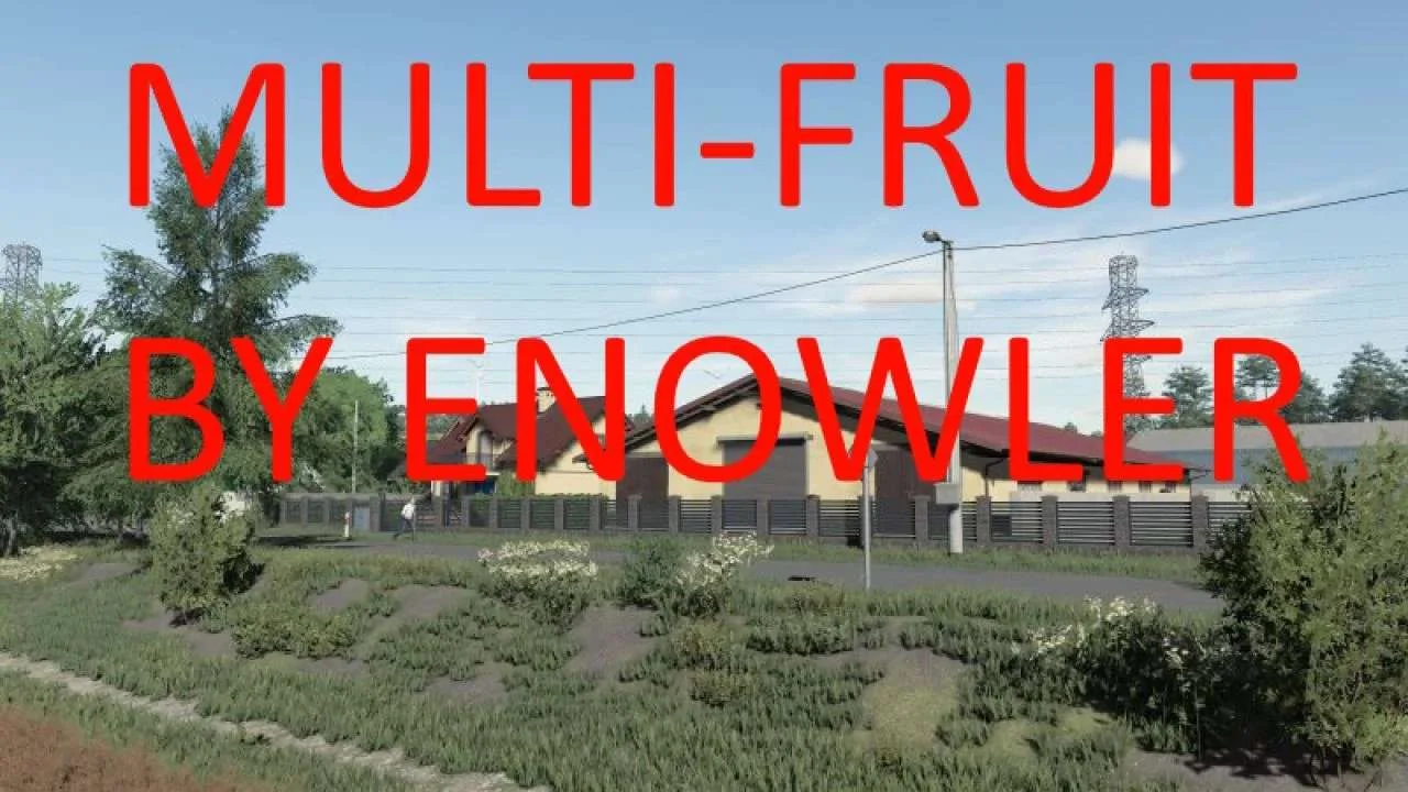 Dzika Dolina MultiFruit v1.0 FS22 FS22 Mod Free Download