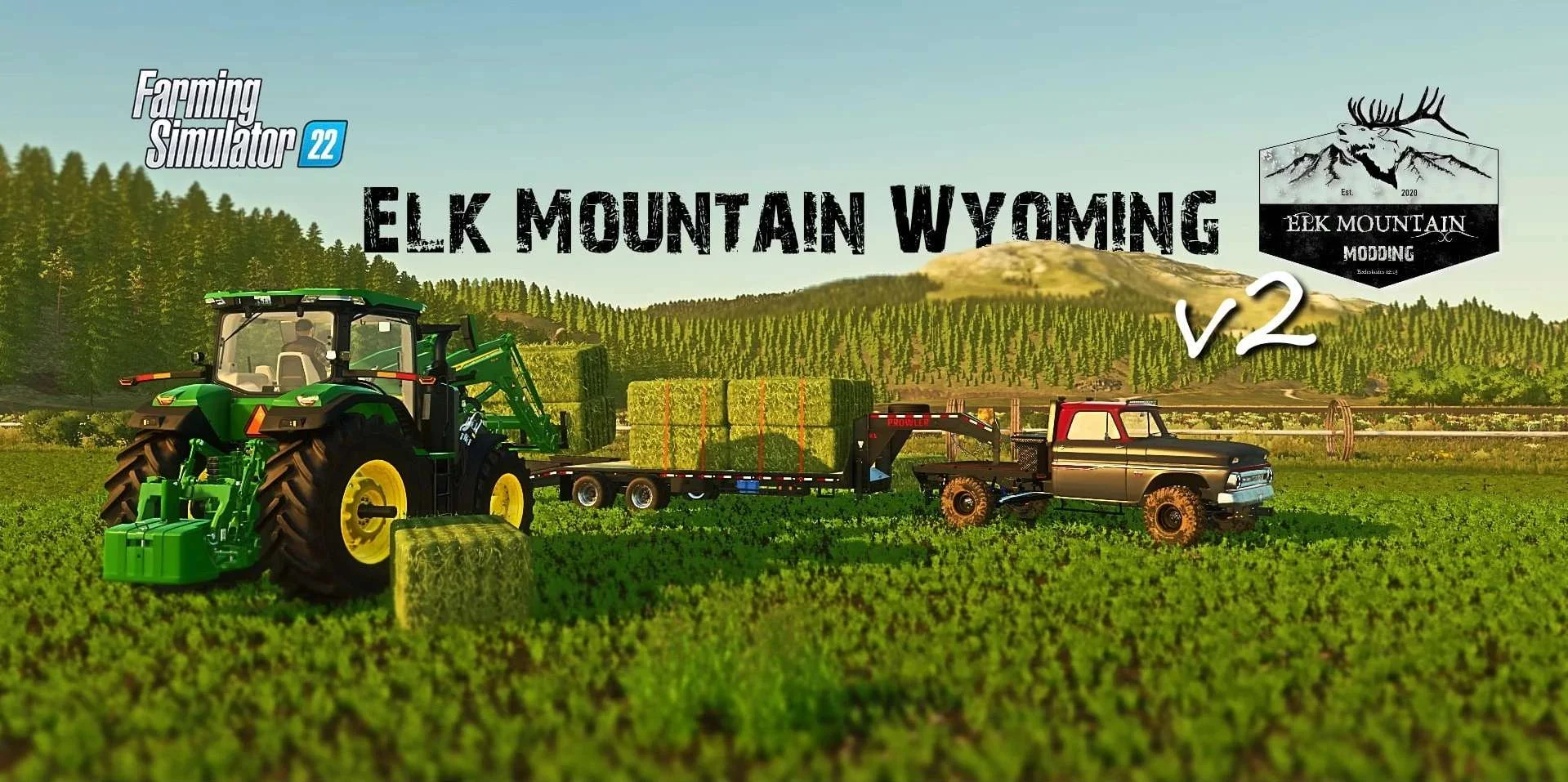 Elk Mountain Wyoming v2.0 FS22 FS22 Mod Free Download
