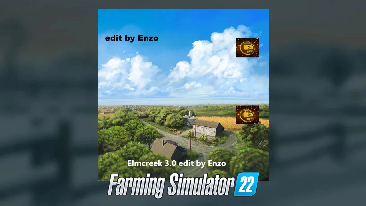 Elmcreek Map Edited v3.0 FS22 Mod Free Download