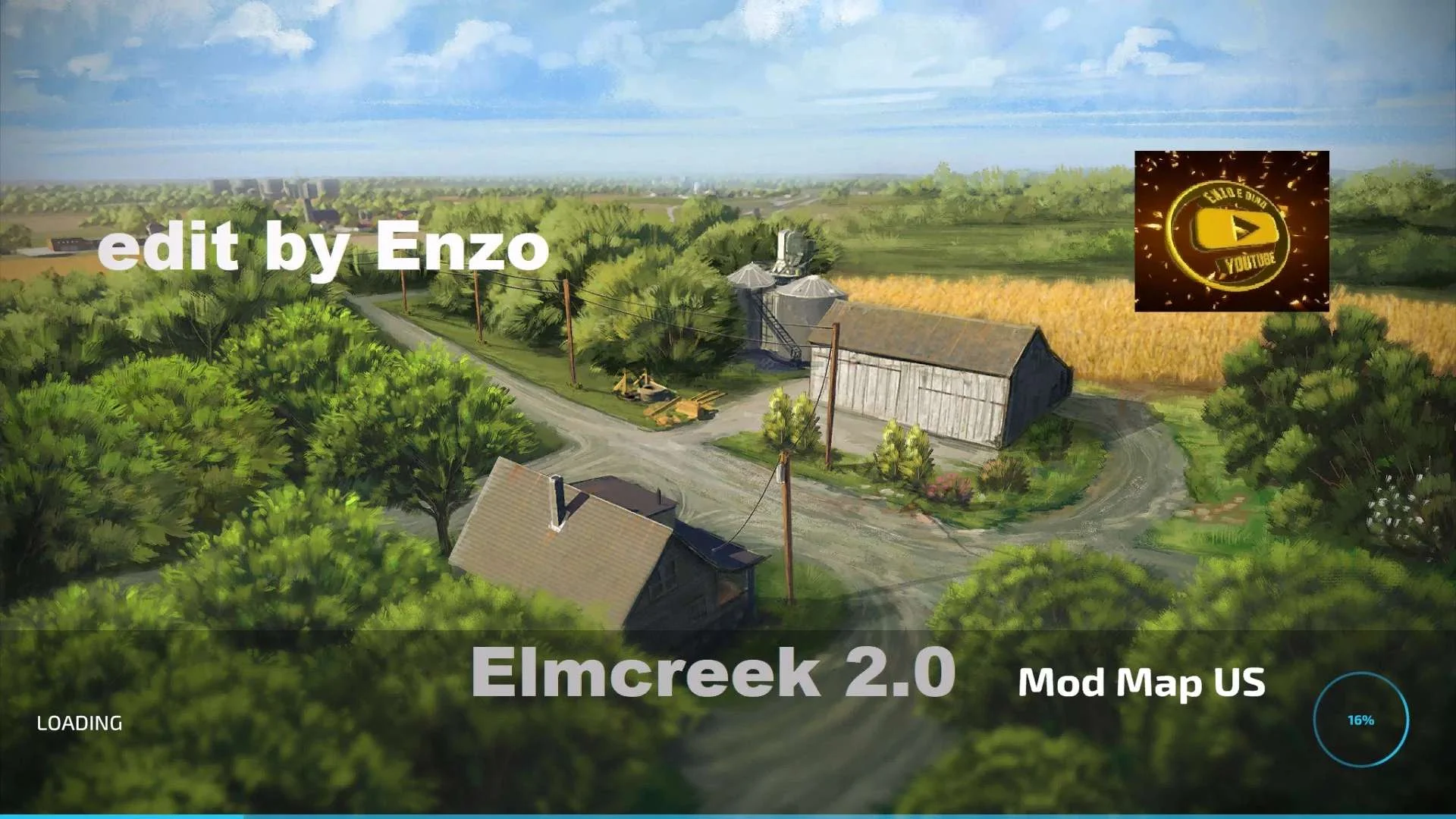 Elmcreek v2.0 edit by Enzo FS22 FS22 Mod Free Download