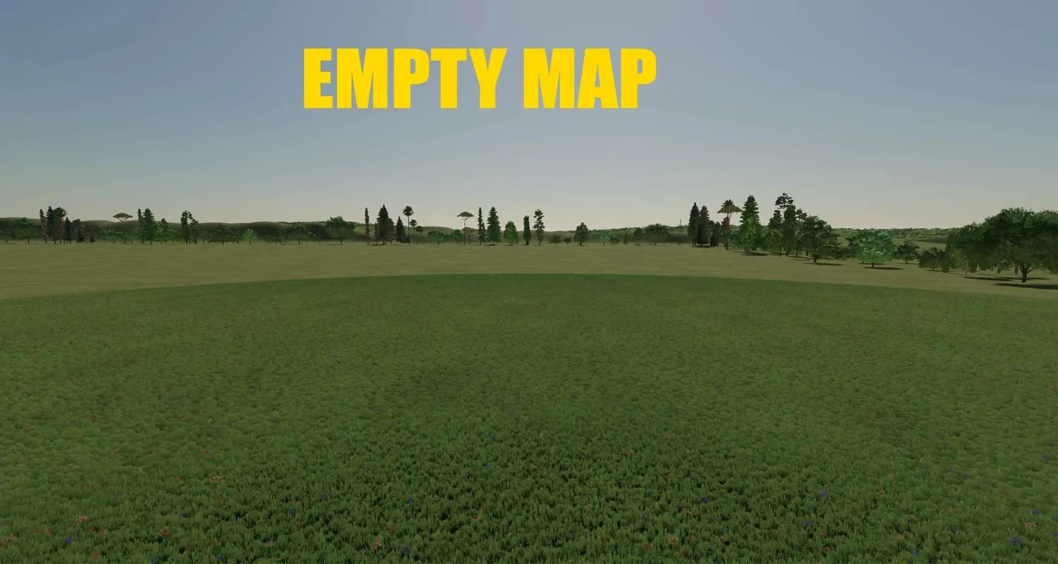 Empty Map for build you farm v1.0 FS22 FS22 Mod Free Download