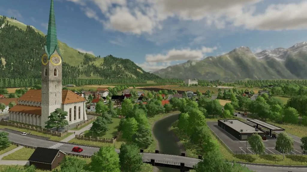 Erlingen Map v1.0 FS22 FS22 Mod Free Download
