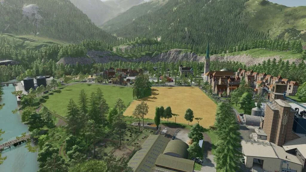 European Countryside v1.1 FS22 FS22 Mod Free Download