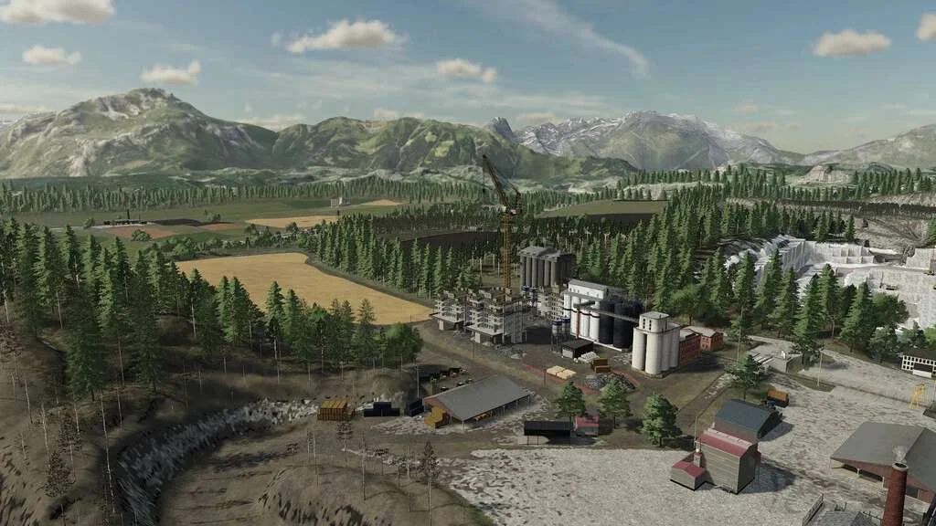 Evergreen Valley v1.0 FS22 FS22 Mod Free Download