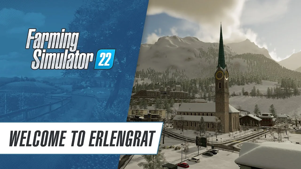 Farming Simulator 22 – Erlengrat Map FS22 Mod Free Download