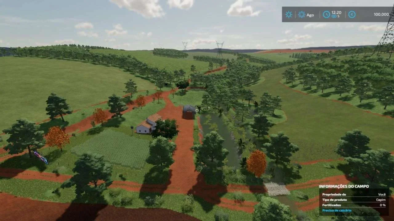 Fazenda Palmital BR v1.0.0.1 FS22 FS22 Mod Free Download